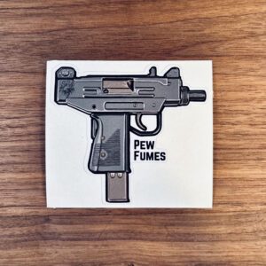Uzi-Lyptus vinyl decal